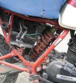 Honda XL 125R na náhradné diely, súčiastky – fotka 3
